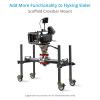 PROAIM Scaffold Crossbar Mount with Flat Foot for Flyking Pro Video Camera Slider. Height Range 5-10. Payload up to 100kg/220lb (SCF-FKP-FF). view 2