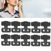10pcs Earphone Jack Dust Cover, Replacement Headphone Port Cover for 5R 5RE Walkie Talkie with Size, DIY and Repair Parts for 5R view 4