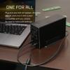 compatily LX23 36TB Portable (Dual 18TB) HDDs, USB-C 10Gbps External Hard Drive for Photos, Video, Game Storage (Renewed) view 3