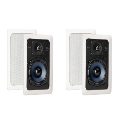Polk Audio RC55i 2 Way in Wall Speakers - 4 Pack (White)