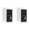 Polk Audio RC55i 2 Way in Wall Speakers - 4 Pack (White) view 1