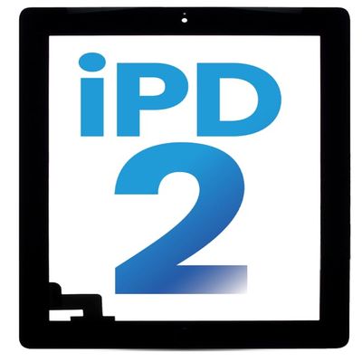 Best Shopper - Replacement Digitizer Compatible with iPad 2 (Aftermarket) - Black