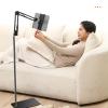 Goshyda Tablet Floor Stand, Adjustable 360 Rotatable Tablet Holder Phone Floor Stand, Universal Stable Base Phone Mount Bracket Holder, for Cell Phones and Tablets Within 411 Inches view 4