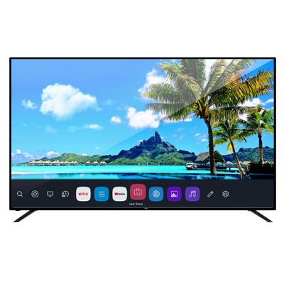Pyle 75" 2160p UHD Smart TV - Flat Screen Monitor HD DLED Digital/Analog Television w/Built-in WebOS 5.0 Operating System, Full Range Stereo Speaker, Wall Mount, Includes Remote Control, HDMI, USB, AV