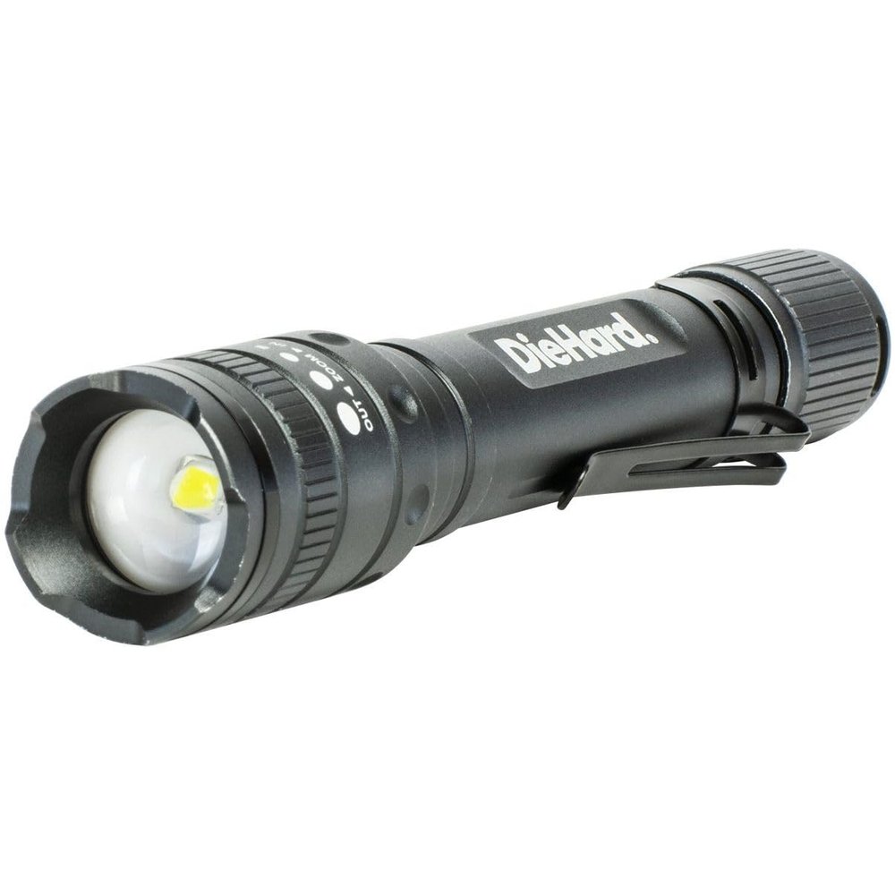DieHard 41-6647 270-Lumen Aluminum Twist-Focus Flashlight