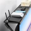 Cable Management Box Set-top Box Shelf on The TV Set-top Box Bedroom Free Punching Network Router Bracket Bracket Invisible Storage Box Wire Storage Box (Color : 12.5x30CM) view 4
