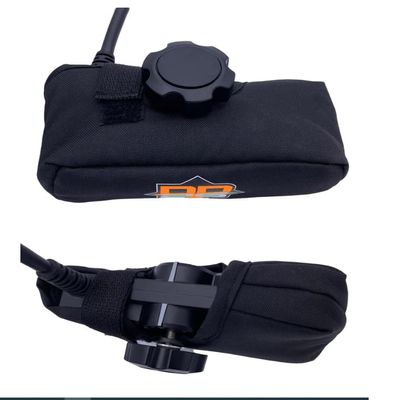 DD26 Fishing Padded Transducer Cover for The Garmin LVS34 (Orange)