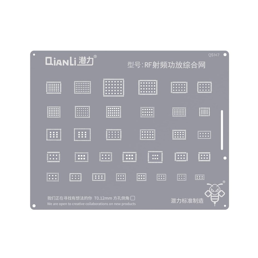 Best Shopper - Replacement Bumblebee Stencil (QS147) RF Power Amplifier Integrated Network (Qianli)