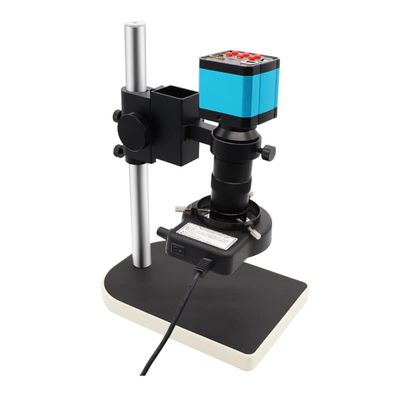 VAKUUM Lab Microscope Slides 38MP 16MP Small Digital Microscope Camera Stand Microscope Parts (Color : 14MP Camera)