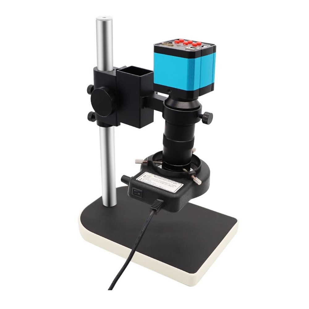 VAKUUM Lab Microscope Slides 38MP 16MP Small Digital Microscope Camera Stand Microscope Parts (Color : 14MP Camera)