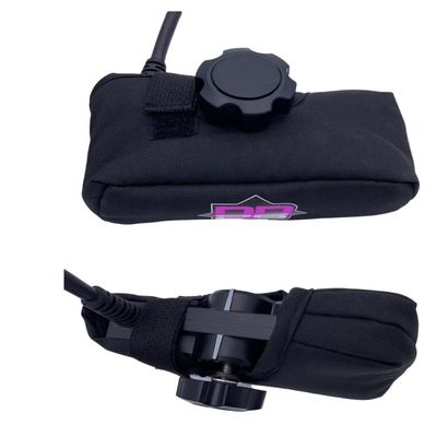 DD26 Fishing Padded Transducer Cover for The Garmin LVS34 (Purple)