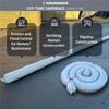 Sandbaggy Empty Tube Sandbags w/UV Protection | Helps Build Earthbag Homes Faster | Sandbag Protects Homes & Businesses from Flooding | Similar to SuperAdobe Bags (14 in. Wide x 12 ft Long, 5) view 3