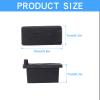 Auvotuis 20Pcs Silicone USB Port Cover, USB A Type Female Cover Plug Protector, Black view 2