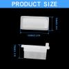 Auvotuis 20Pcs Silicone USB Port Cover, USB A Type Female Cover Plug Protector, Translucence view 2