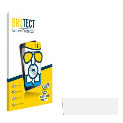 BROTECT Anti-Glare Glass Screen Protector Matte Compatible with Volkswagen e-UP 2017 Clima Control - Anti-Scratch 9H Protection Film