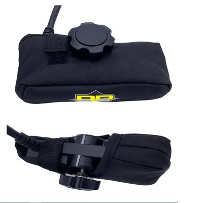 DD26 Fishing Padded Transducer Cover for The Garmin LVS34 (Yellow)