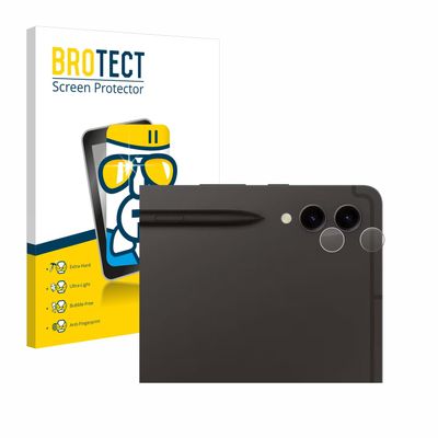 BROTECT Glass Screen Protector Film Compatible with Samsung Galaxy Tab S9 Plus WiFi (ONLY Camera) - Glass-Foil Protection [Scratch Resistant]