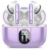 2025 Bluetooth 5.3 Headphones Wireless Earbuds HiFi Stereo, 40H Playtime in-Ear Earbud, Bluetooth Earbuds with LED Power Display, IP7 Waterproof Wireless Earphones Sport Headset for Android iOS view 1
