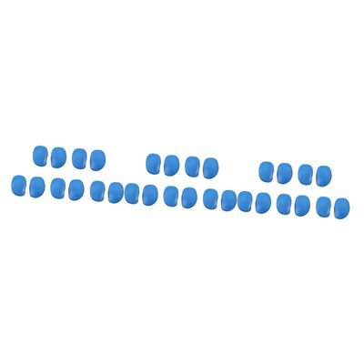 FOMIYES 30pcs Professional Earflap for Hair Dyeing Ear Protection Earmuff Easy Cleaning Reusable Salon Use