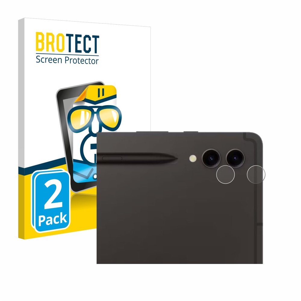 BROTECT 2-Pack Screen Protector Compatible with Samsung Galaxy Tab S9 Ultra WiFi (ONLY Camera) - HD-Clear Protection Film