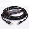 Applicable USB-KOYO PLC Programming Cable SN SM SH SR DL NK Series Data Upload/Download Cable Black FTDI Chip view 1