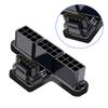 xiwai Up Angled 90 Degree 12V HPWR Power Modular to Three ATX 8P Adapter for 4080 5090TI 12+4P Graphics Card ATX3.0 GPU PCI-E 5.0 Connector view 3