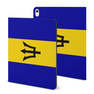 Barbados Flag Fashion Case for IPAD 2020 AIR 4 10.9in, Pen Slot Protective Cover for IPAD 2020 AIR 4 10.9in, Convenient Magnetic Stand