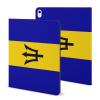 Barbados Flag Fashion Case for IPAD 2020 AIR 4 10.9in, Pen Slot Protective Cover for IPAD 2020 AIR 4 10.9in, Convenient Magnetic Stand view 1