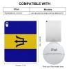 Barbados Flag Fashion Case for IPAD 2020 AIR 4 10.9in, Pen Slot Protective Cover for IPAD 2020 AIR 4 10.9in, Convenient Magnetic Stand view 2