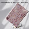 Case Fit Samsung Galaxy Tab S5e 2019Slim Fit Foldable Standing Cover Case with Auto Sleep/Wake for Galaxy Tab S5e SM-T720/SM-T725 2019 TabletLeopard Rose Gold view 3