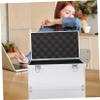 OSKOE Toolbox Aluminum Suitcase Aluminium Toolbox Makeup Storage Organizer Box Makeup Organizer Emergency Medicine Box Aluminum Storage Case Aluminum Hard Case Medicine Tools Organizer view 2