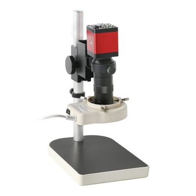 VAKUUM Lab Microscope Slides 14MP 1080P Industrial Digital Video Microscope Camera 100X C Mount Lens Microscope Parts (Color : C 14MP Camera)