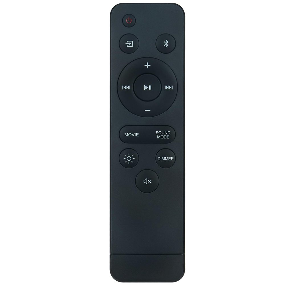100075108 Replacement Remote Control Commander Compatible with ONN Soundbar 100075108