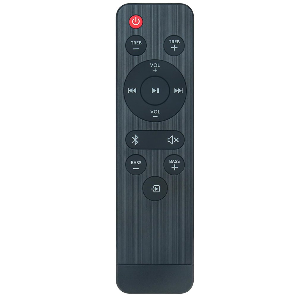 100004118 Replacement Remote Control Commander Compatible with ONN Soundbar Speaker 100004118