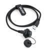 ZBLZGP Automotive Electrical USB3.0 Wire Plug Socket USB Round Connector with Cap Outdoor Waterproof IP67 Data Cable for The Smart Grid Solar Energy Equipment view 3