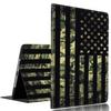 Case Fit Samsung Galaxy Tab S5e 2019Slim Fit Foldable Standing Cover Case with Auto Sleep/Wake for Galaxy Tab S5e SM-T720/SM-T725 2019 TabletCamouflage American Flag Camo view 1