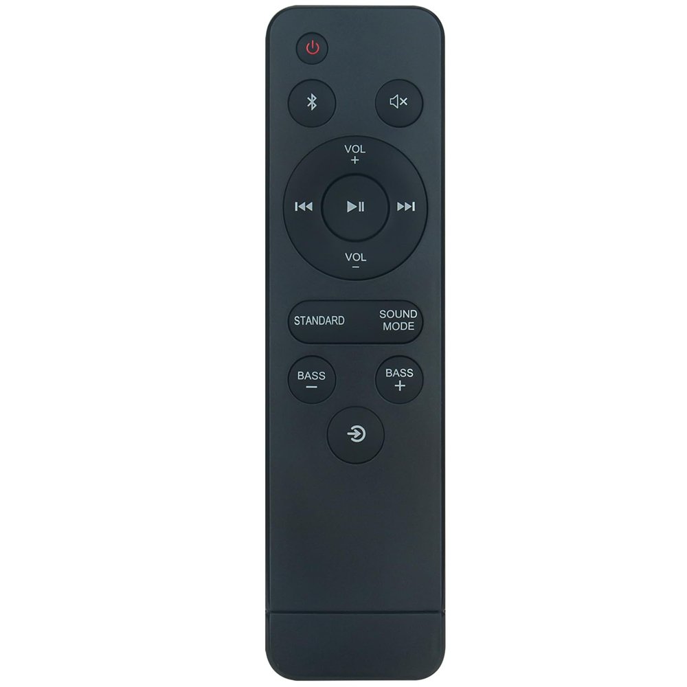 100024204 Replacement Remote Control Commander Compatible with ONN Soundbar 100024204