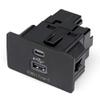Bestycar USB Media Hub, Dual USB Ports, Compatible with Ford and Lincoln Cars, Easy Installation Guarantee view 1