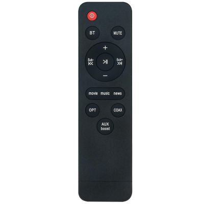 ZdalaMit Commander Remote Control, Audio Remote Controls, Black, Compatible with Saiyin Sound Bar DS6305, DS6801, DS6403H, DS6403, DS6801K, DS6801K-MK, DS6343