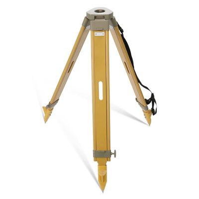 Heavy-Duty Surveying Adjustable Wooden Tripod, T-Style Wooden Tripod with Quick Lock Light Weight & Durable Professional Tool for Total Stations