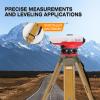 Heavy-Duty Surveying Adjustable Wooden Tripod, T-Style Wooden Tripod with Quick Lock Light Weight & Durable Professional Tool for Total Stations view 2