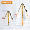 Heavy-Duty Surveying Adjustable Wooden Tripod, T-Style Wooden Tripod with Quick Lock Light Weight & Durable Professional Tool for Total Stations view 3
