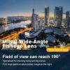 Brightin Star 7.5mm F2.8 III Ultra Wide Angle Fisheye Lens for Canon RF-S Mount Mirrorless Cameras, Manual Focus Prime APS-C Lens Fit for RF R5 R6 R7 R10 R50 R100 view 2