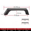 FidemM Black Handles for Furniture Parts Cabinet Knobs and Handles Kitchen Handles Drawer Knobs Pulls Cupboard Hardware Accessories 1Pcs (Color : AB9-1) view 2