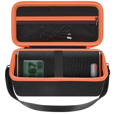 Carrying Case for Bushnell Golf for Wingman View Golf GPS Speaker, Range Finder Magnetic Travel Storage Holder, Golfs Bluetooth Speaker Bag Organizer for Charging Cable (Box Only)