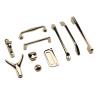 FidemM Zinc Alloy Gold Cabinet Knobs Kitchen Door Handles Drawer Cupboard Door Handle Cabinet Handles for Furniture Hardware 1Pcs view 1