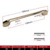 FidemM Zinc Alloy Gold Cabinet Knobs Kitchen Door Handles Drawer Cupboard Door Handle Cabinet Handles for Furniture Hardware 1Pcs view 2