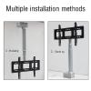 THEGA Motorized Ceiling TV Mount, Motorized Wall Mount Bracket, Adjustable Height Electric TV Lift with Remote Control, Two Installation Methods, Fits 26-70 Inch Low Profile TVs (Size : 60cm) view 4