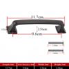 FidemM Black Handles for Furniture Parts Cabinet Knobs and Handles Kitchen Handles Drawer Knobs Pulls Cupboard Hardware Accessories 1Pcs (Color : AB14-1) view 2