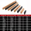 FIDEMM 1Pcs Rose Gold Black Handle Modern Minimalist Kitchen Cabinet Drawer Aluminum Profile Wardrobe Bathroom (Color : Black) view 3